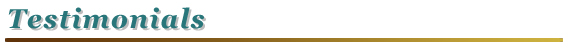 Testimonials